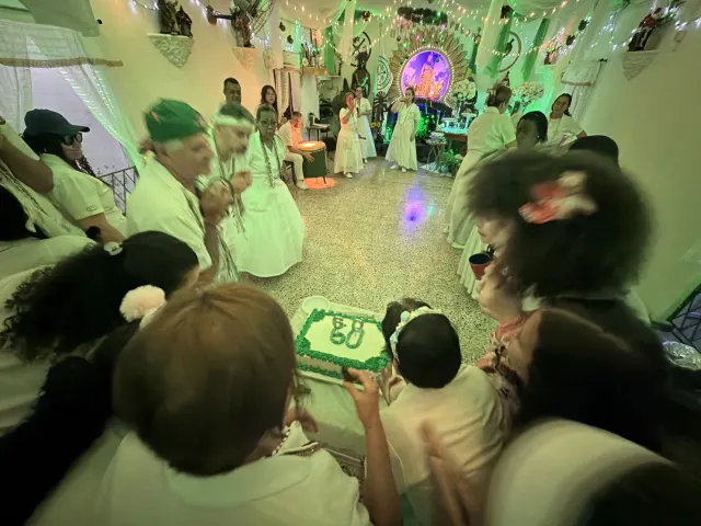 Foto do aniversário de 60 anos